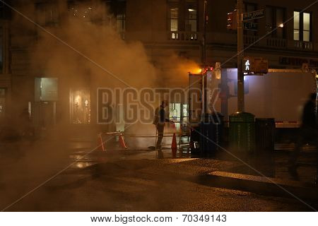 Man at work