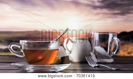 Outdoor Morning Breakfast