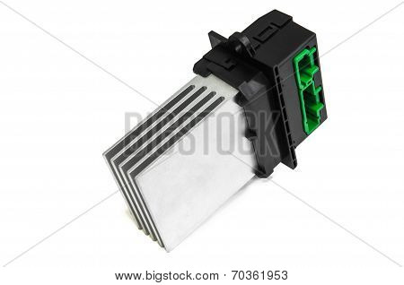 Blower motor resistor