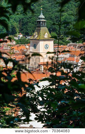 Overview of concil house in Brasov, Transylvania