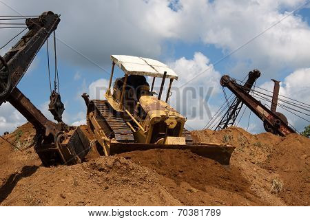 Earthmovers In Action