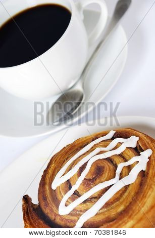 Coffee And Danish Pastry