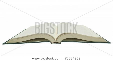 Big Opened Book Isolated