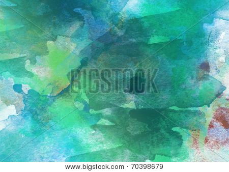 Colorful Watercolor Background.