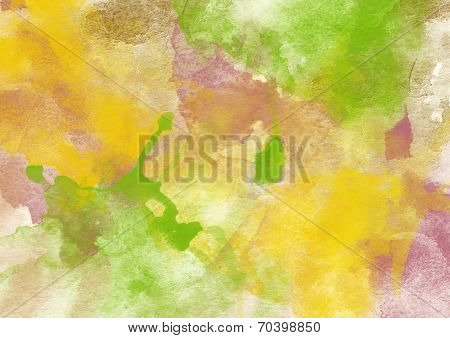 Colorful Watercolor Background.