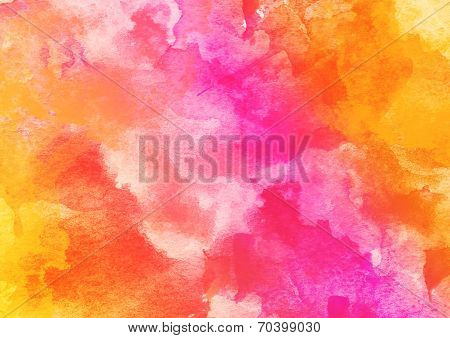Colorful Watercolor Background.