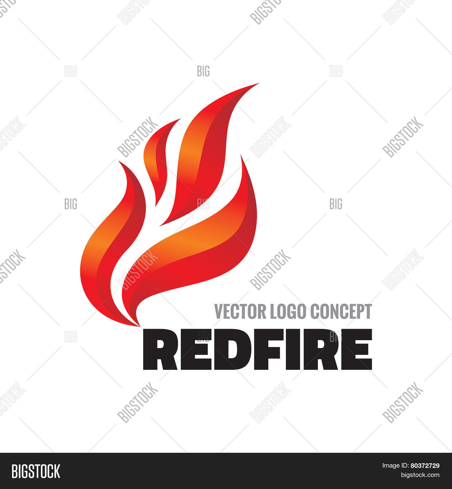 Red Fire Vector Vector & Photo (Free Trial) Bigstock