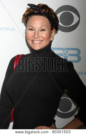 LOS ANGELES - JAN 14:  Schae Harrison as the  Bold and Beautiful Celebrates 7000th Show at a CBS Television City on January 14, 2015 in Los Angeles, CA