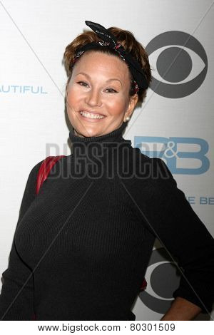LOS ANGELES - JAN 14:  Schae Harrison as the  Bold and Beautiful Celebrates 7000th Show at a CBS Television City on January 14, 2015 in Los Angeles, CA