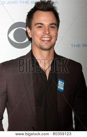 LOS ANGELES - JAN 14:  Darin Brooks as the  Bold and Beautiful Celebrates 7000th Show at a CBS Television City on January 14, 2015 in Los Angeles, CA
