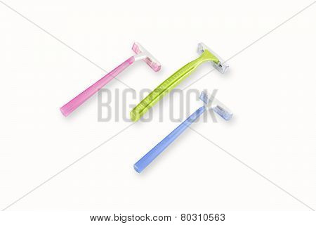 Three razor