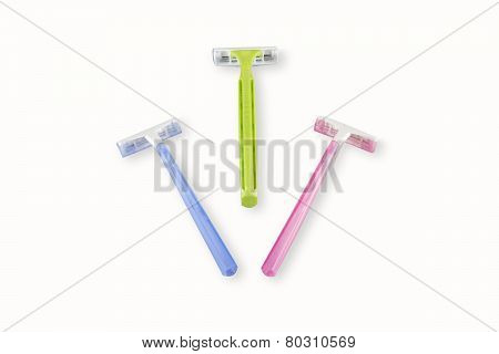 Three razor