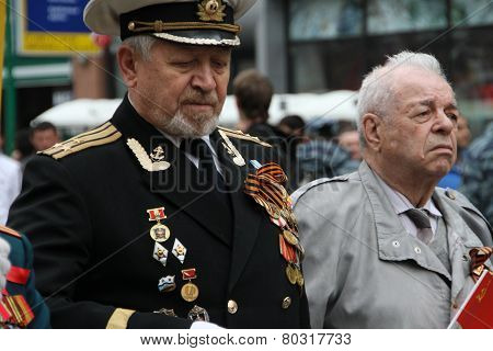 Procession Of Communists In Moscow