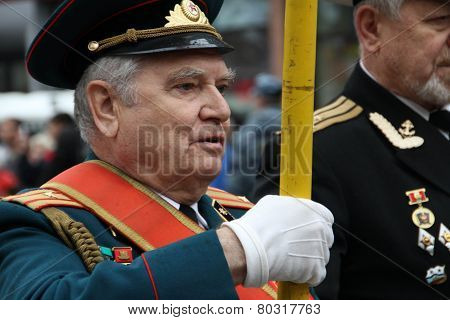 Procession Of Communists In Moscow