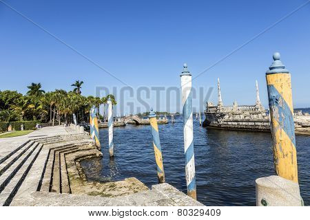 Vizcaya, Floridas Grandest Residence Under Blue Sky