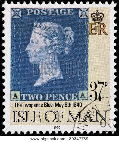 Twopence Blue
