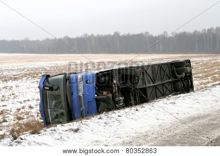 Crashed Bus