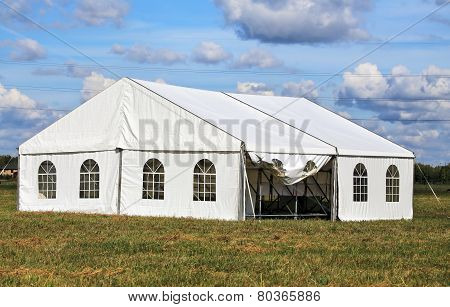 White Awning
