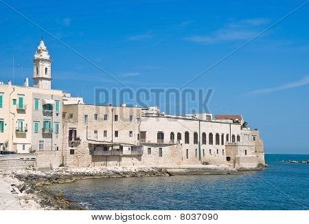 Vista panorámica de Molfetta. Apulia.