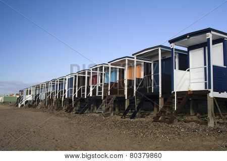 Thorpe Bay Sea Front, Near Southend- On-sea, Essex, England