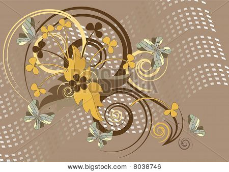 Baggrund med Batterfly.eps