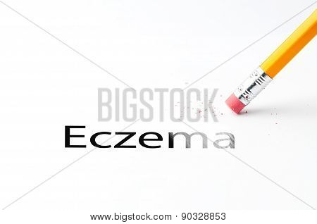 Pencil with eraser