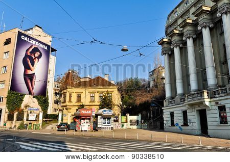 Streets of Zagreb City