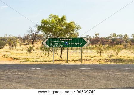 Alice Springs In Northern Territory, Australia