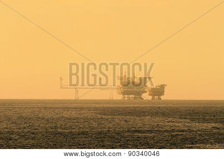 Offshore Central Processing Production Platforms For Oil And Gas Production