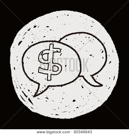 Talk Money Doodle