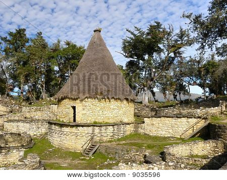 Kuelap pevnost, Chachapoyas, Amazonas, Peru.