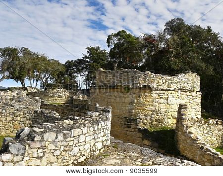 Kuelap pevnost, Chachapoyas, Amazonas, Peru.