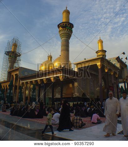 The shrine of Imam Moussa al Kadhim