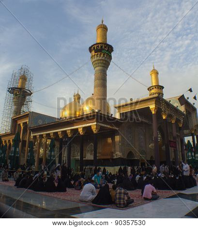The shrine of Imam Moussa al Kadhim