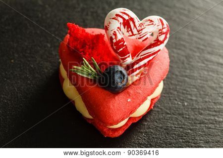 Saint-Valentin macaroon
