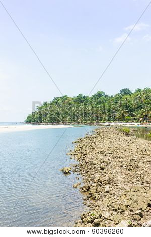 Klong jao beach in Koh Kood(kood island) ,Trat Thailand
