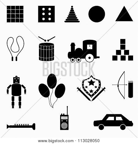 Collection Of Abstract Symbols Vector Illustration