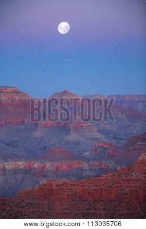 Grand Canyon At Night