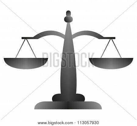 scale colorful illustrated on a white background