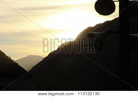 Sunset in Andorra
