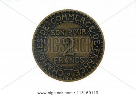 Two Franc, France Coin