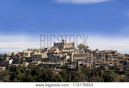 View of Cagnes Sur Mer, France