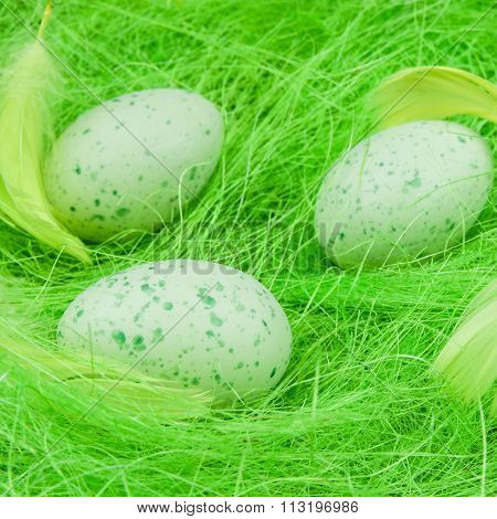 Easter Eggs Background