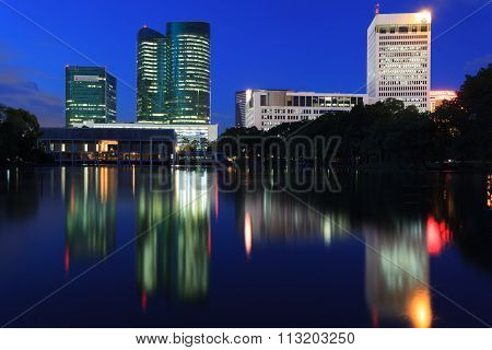 Bangkok Thailand - 14 August 2015 : Ptt Head Office And Engery Complex Building On August 14, 2015.