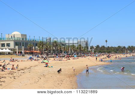 St Kilda beach Melbourne Australia