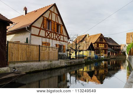 Old But Renovated Alsacien House In Small Village