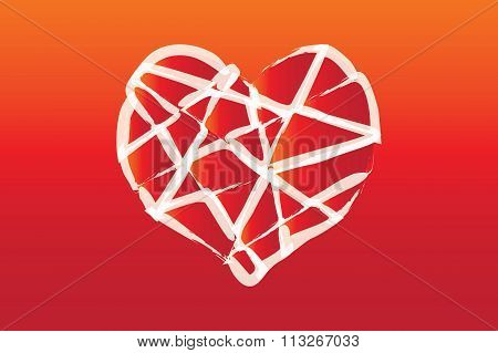 Red Heart, Love and Valentine's Day
