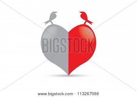 Red Heart, Love and Valentine's Day