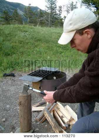 Chopping Firewood