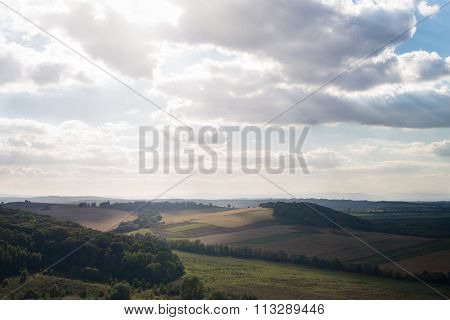 Landscape In Ukrainian Bukovina Region